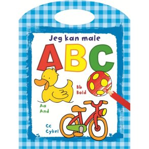 Jeg kan male ABC, malebog med hndtag